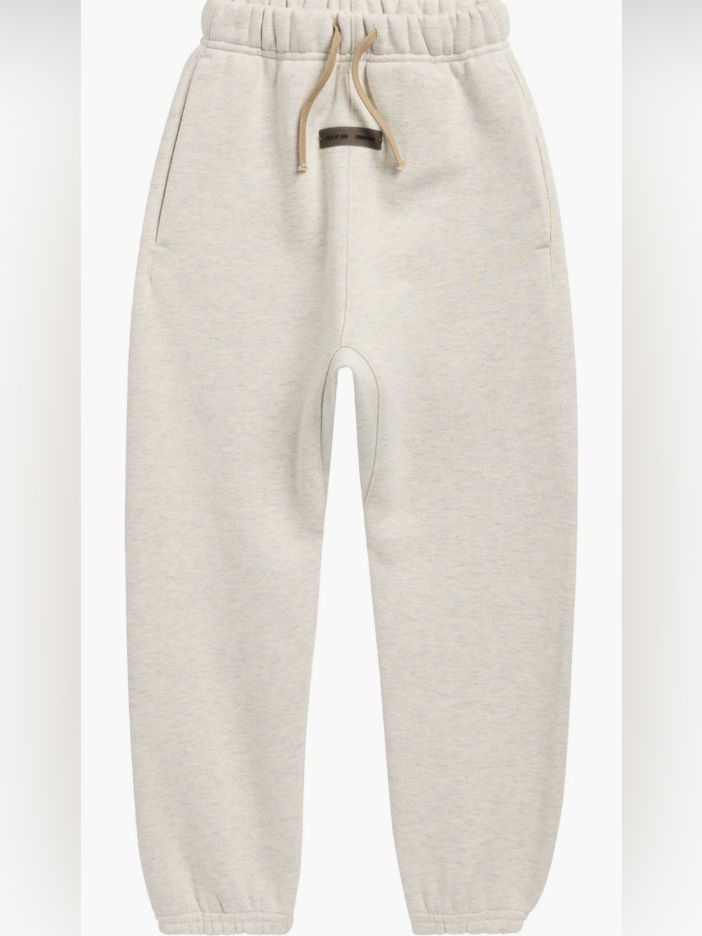 Kids' Fear of God Cream Essentials Sweatpants with Drawstring